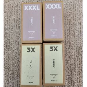 NWT allbirds Trino Thong LOT - 3XL / XXXL - LOT OF 4 - 3XL / XXXL